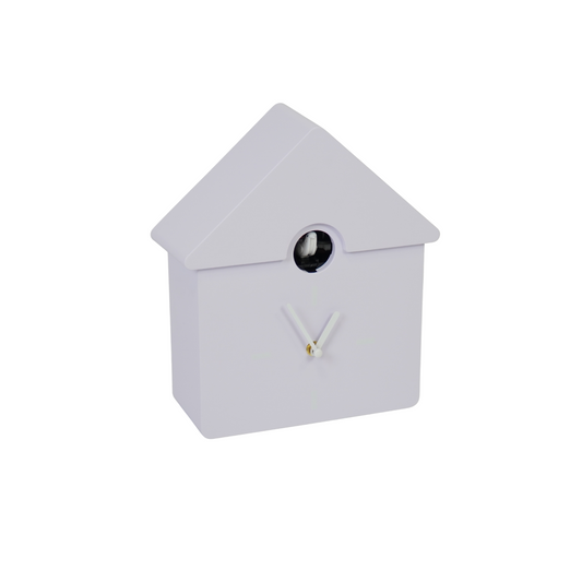 Clock- Wall Clock Cuckoo- Lilac- 24x27x9cm
