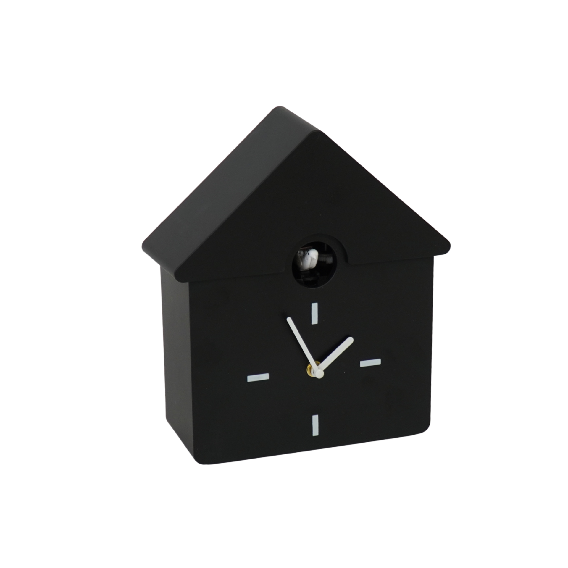 Clock- Wall Clock Cuckoo- Black - 24x27x9cm