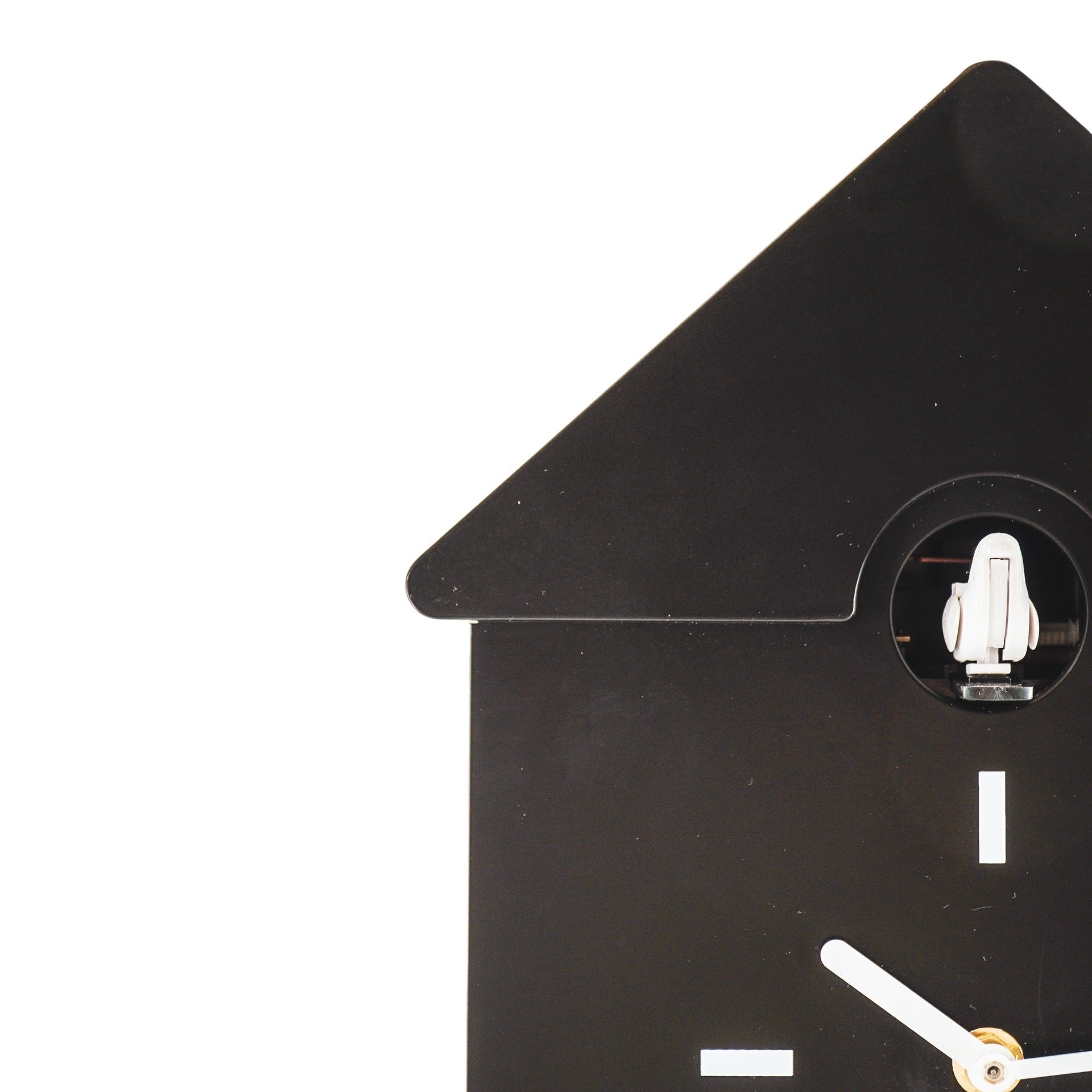 Clock- Wall Clock Cuckoo- Black - 24x27x9cm