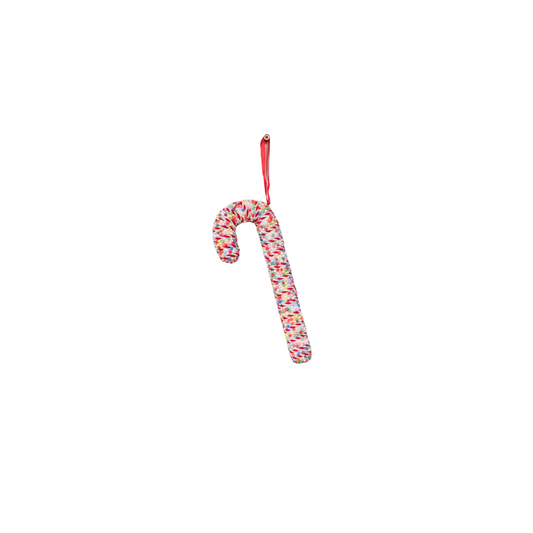 Decoration - Candy Cane - Foam - Disco Dip - 21cm