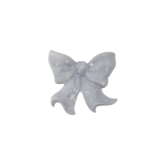 Vase- Wall Vase Bow- Ceramic- Lilac- 19x18,5x5,5 cm