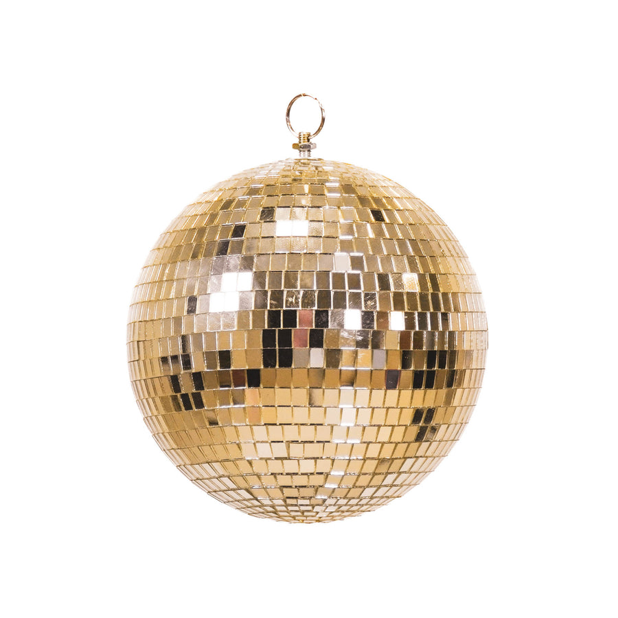 Christmas Decoration -  Christmas Hanger - Discoball - Foam - Gold - 25x25x25cm