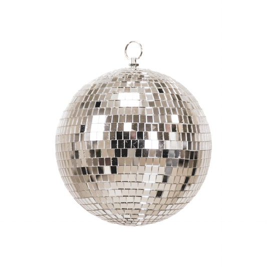 Christmas Decoration -  Christmas Hanger - Discoball - Foam - Silver - 25x25x25cm