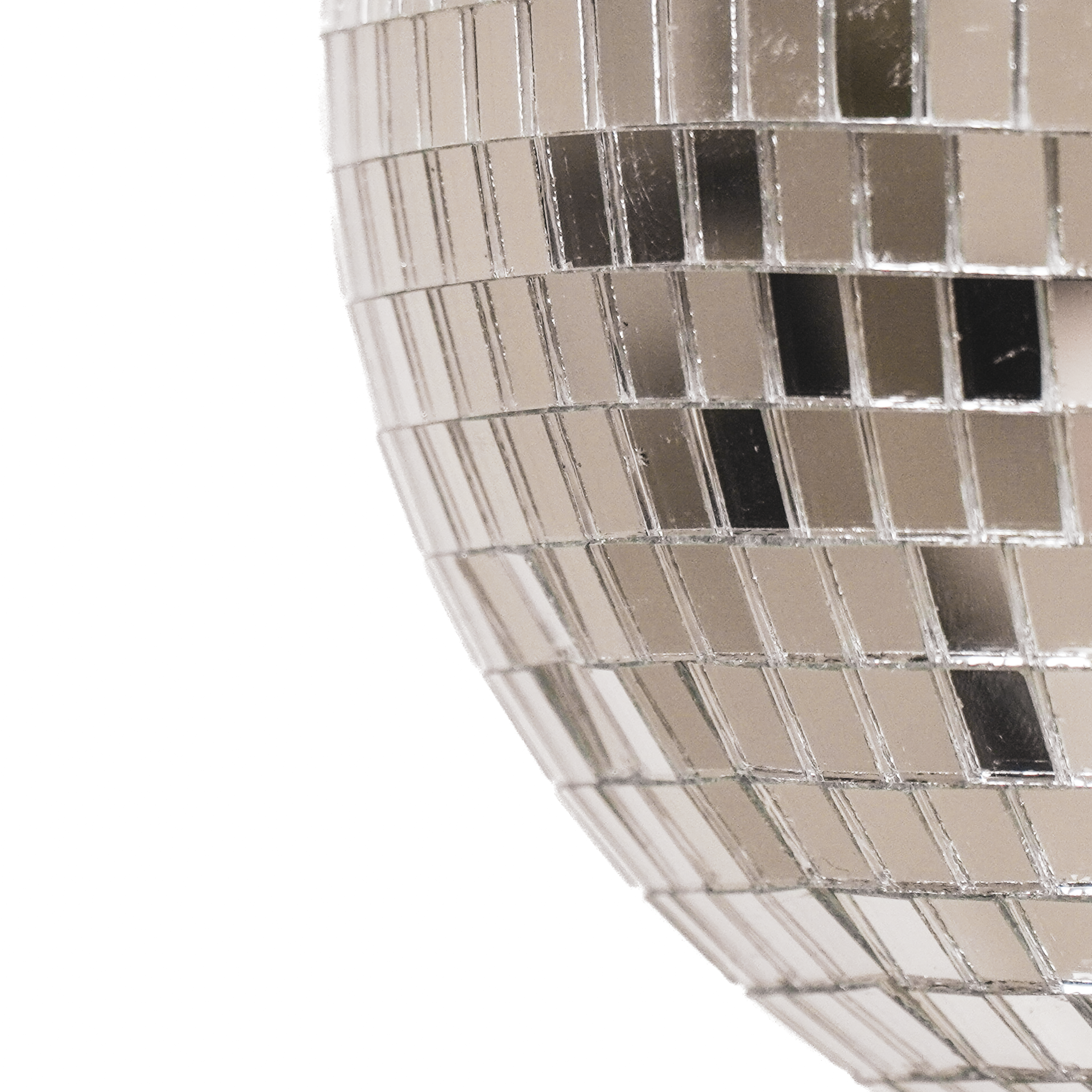 Christmas Decoration -  Christmas Hanger - Discoball - Foam - Silver - 25x25x25cm