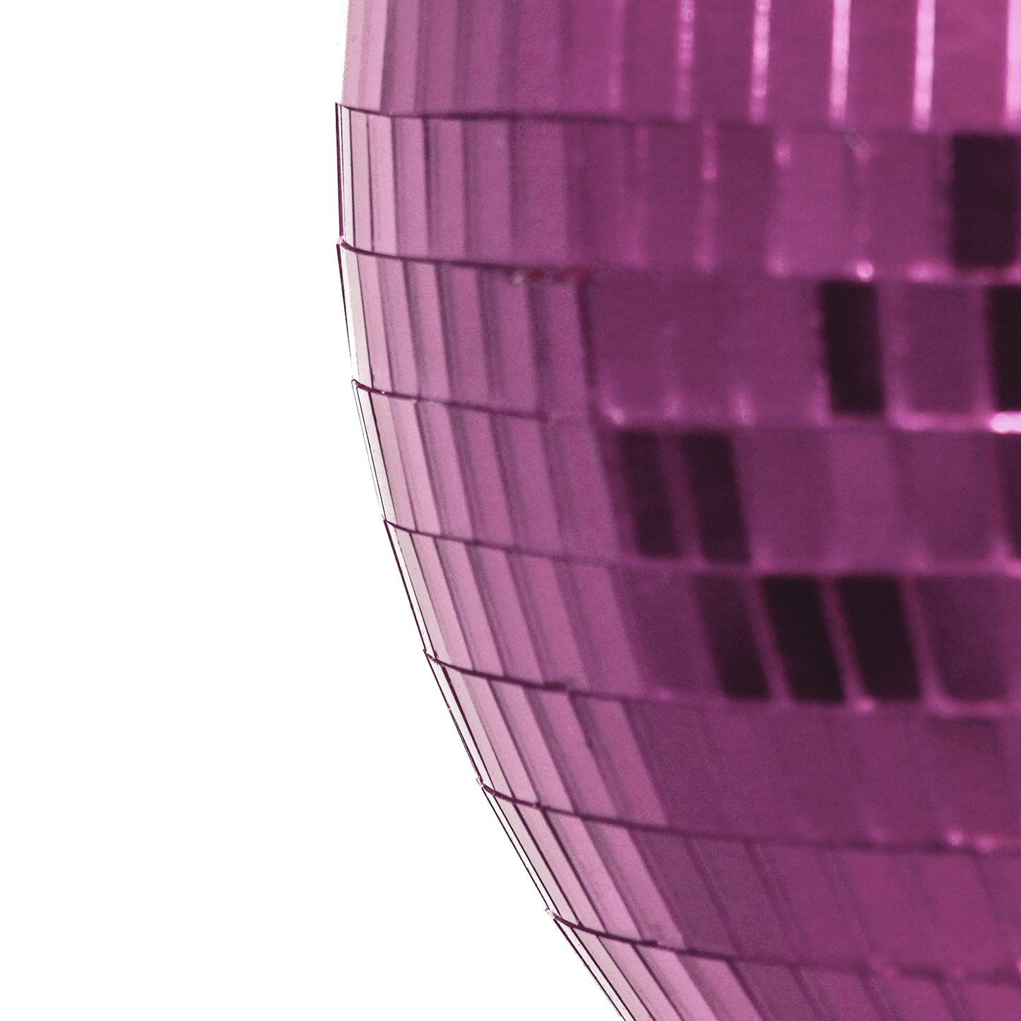 Christmas Decoration -  Christmas Hanger - Discoball - Foam - Pink - 30x30x30cm