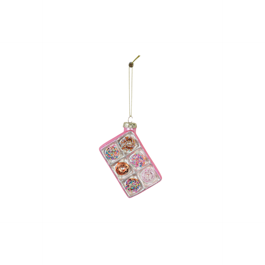 Xmas Hanger - Donut Package  - Multi Color - 6x3x9cm