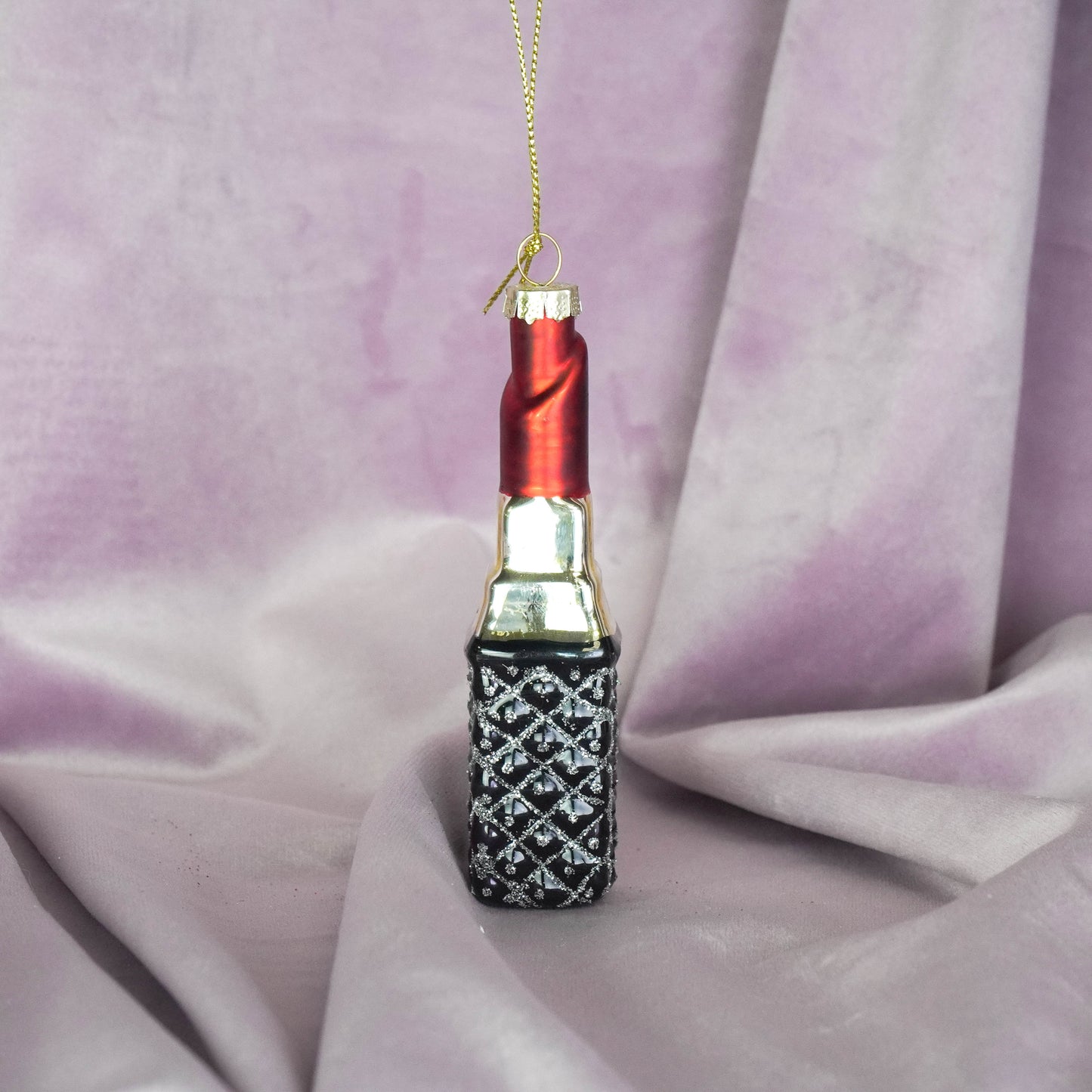 Xmas Hanger -Red Lipstick - 3x3x11cm