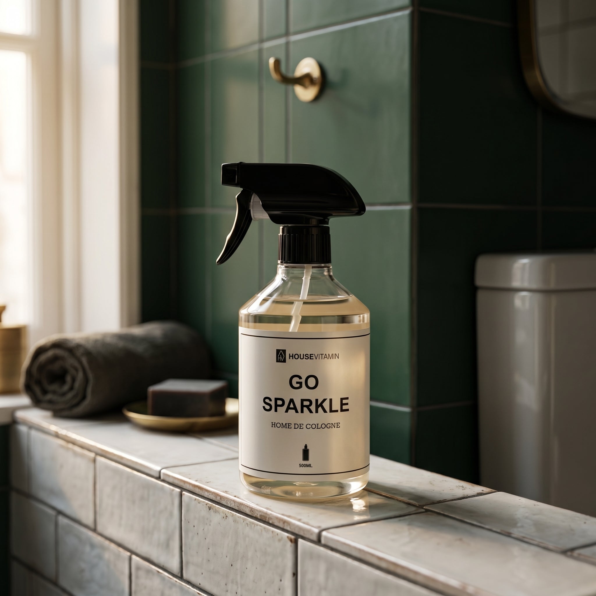 Roomspray - Go Sparkle - Amber - 500 ml