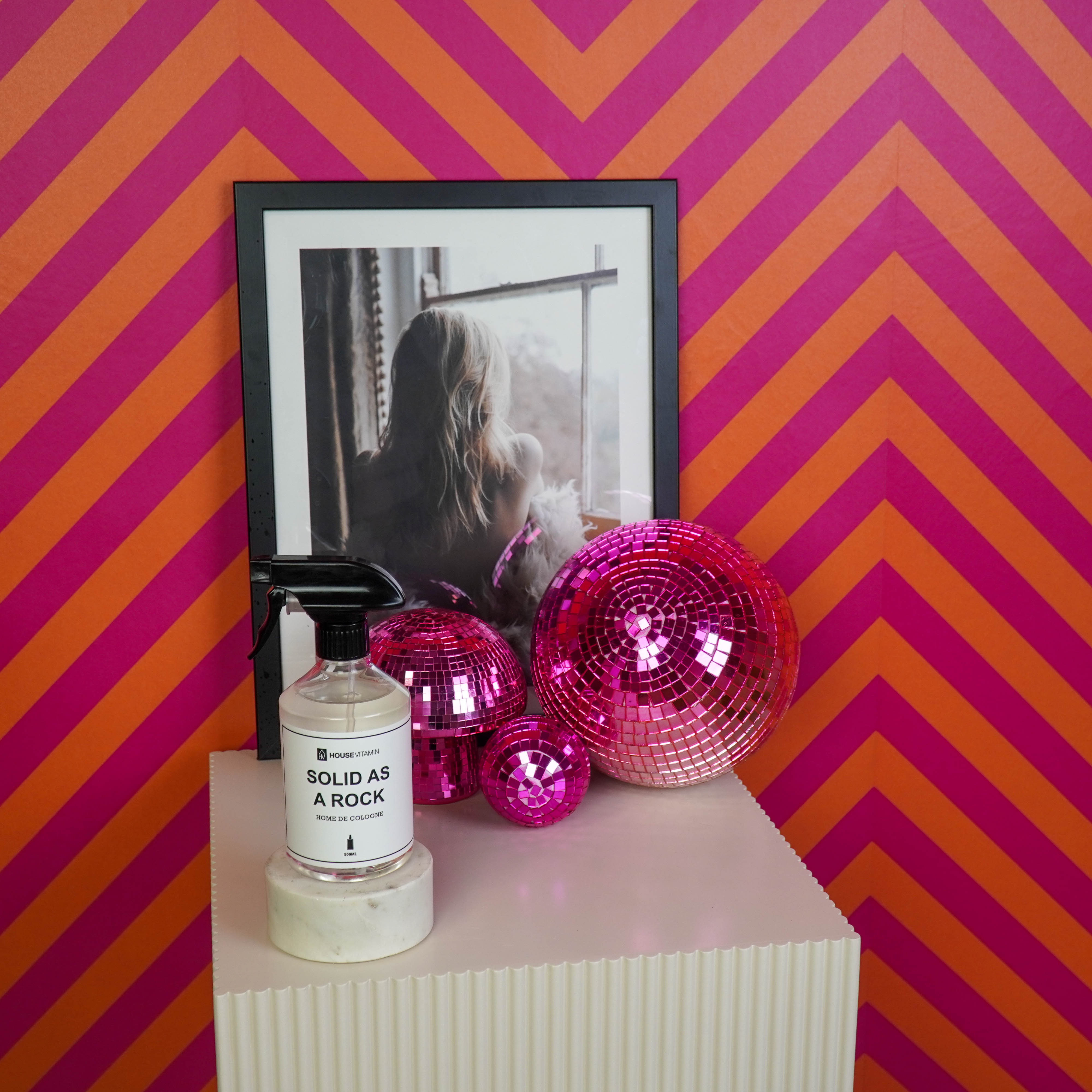 Roomspray - Solid as a rock - Bergamot - 500 ml