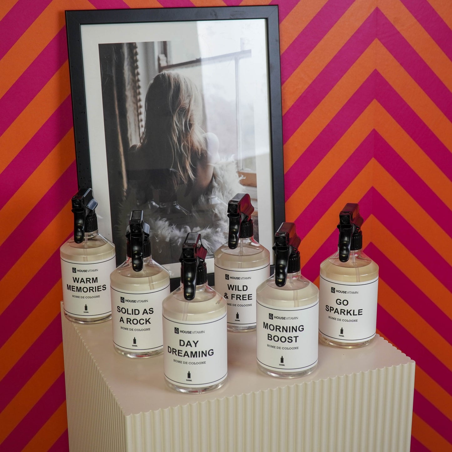 Roomspray - Solid as a Rock- Bergamot Fragrance- 500 ml