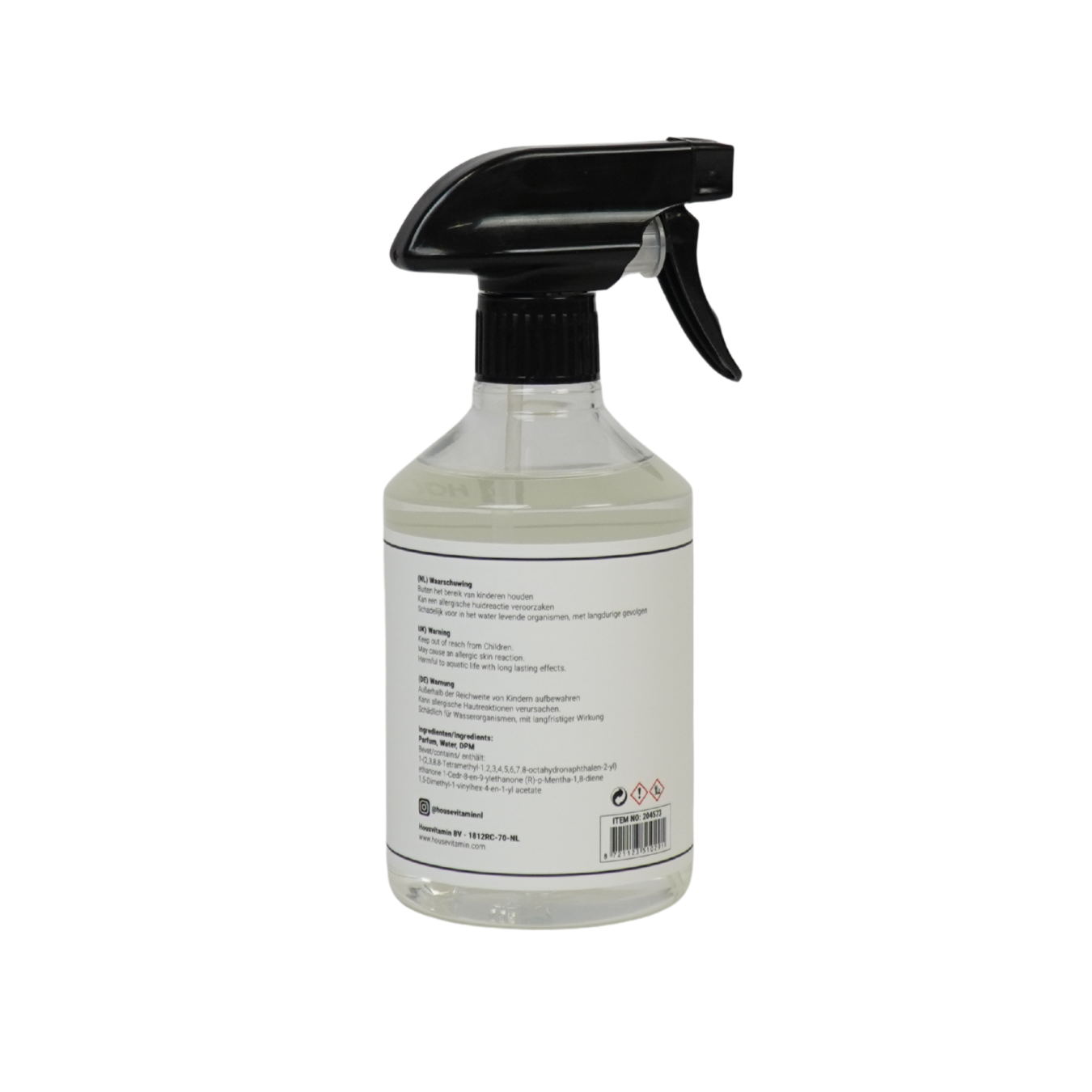 Roomspray - Solid as a Rock- Bergamot Fragrance- 500 ml