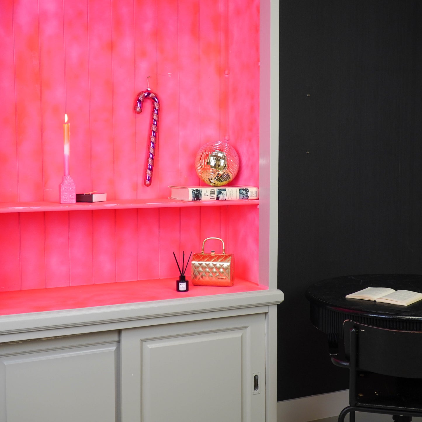 Candy Cane - Plastic - Pink/Pink - 11x3x42