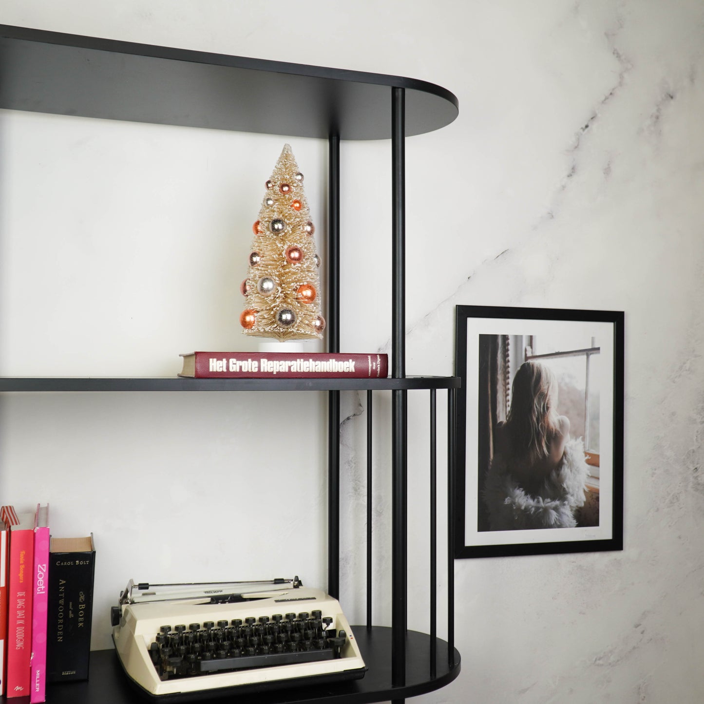 Christmas Tree - Sisal/Plastic - Taupe -12x31cm