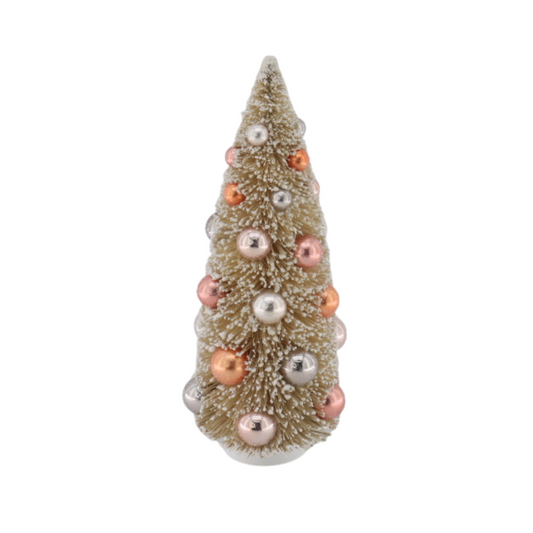 Christmas Tree - Sisal/Plastic - Taupe - 11x23cm