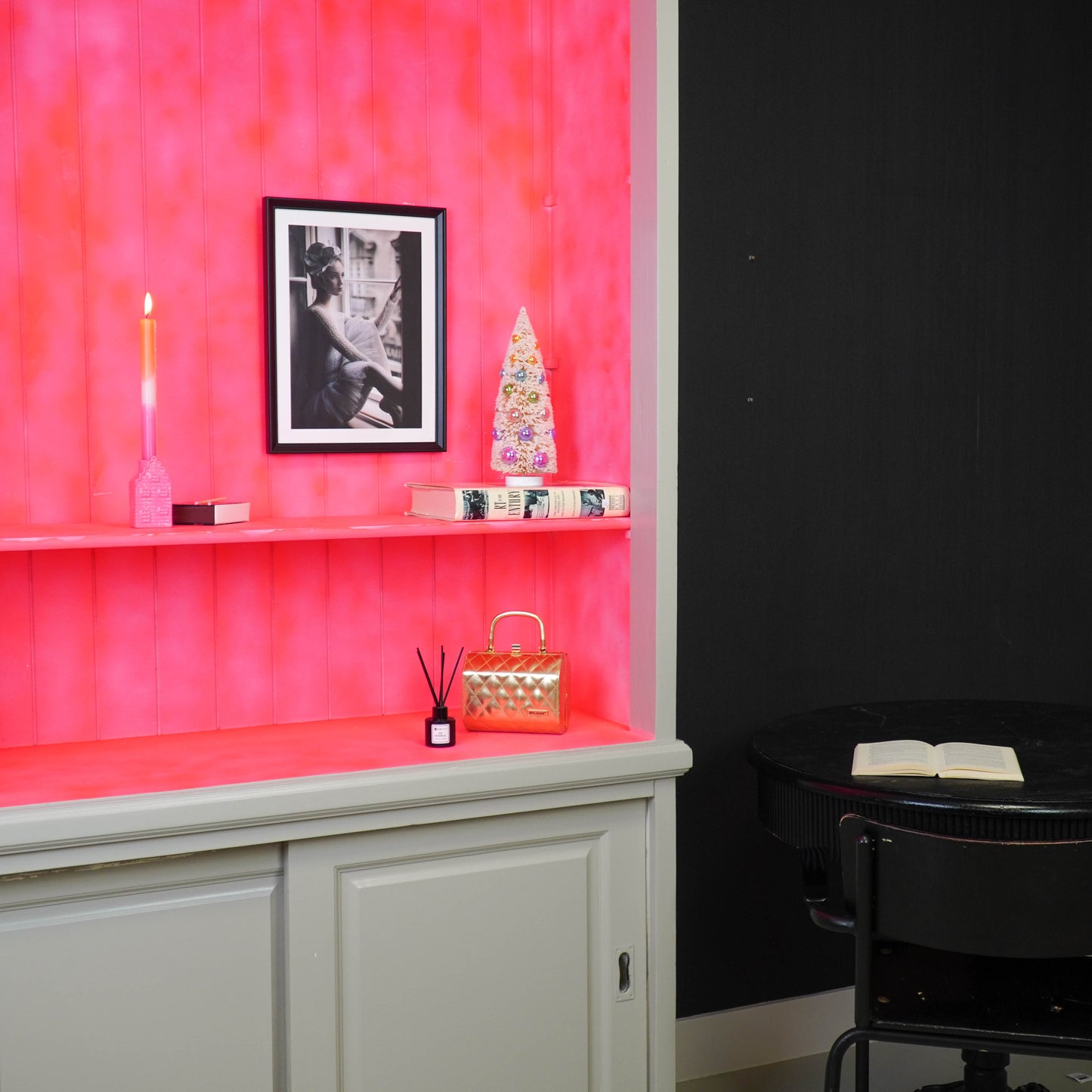 Christmas Tree - Sisal/Plastic - Multi-color -12x31 cm