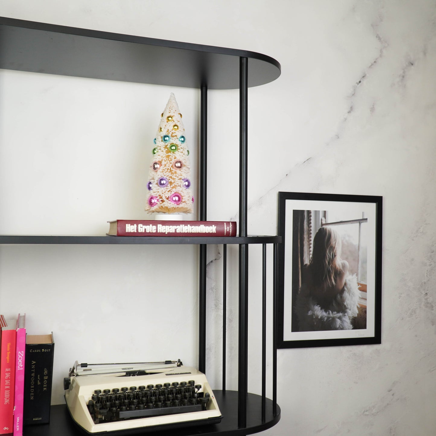 Christmas Tree - Sisal/Plastic - Multi-color -12x31 cm