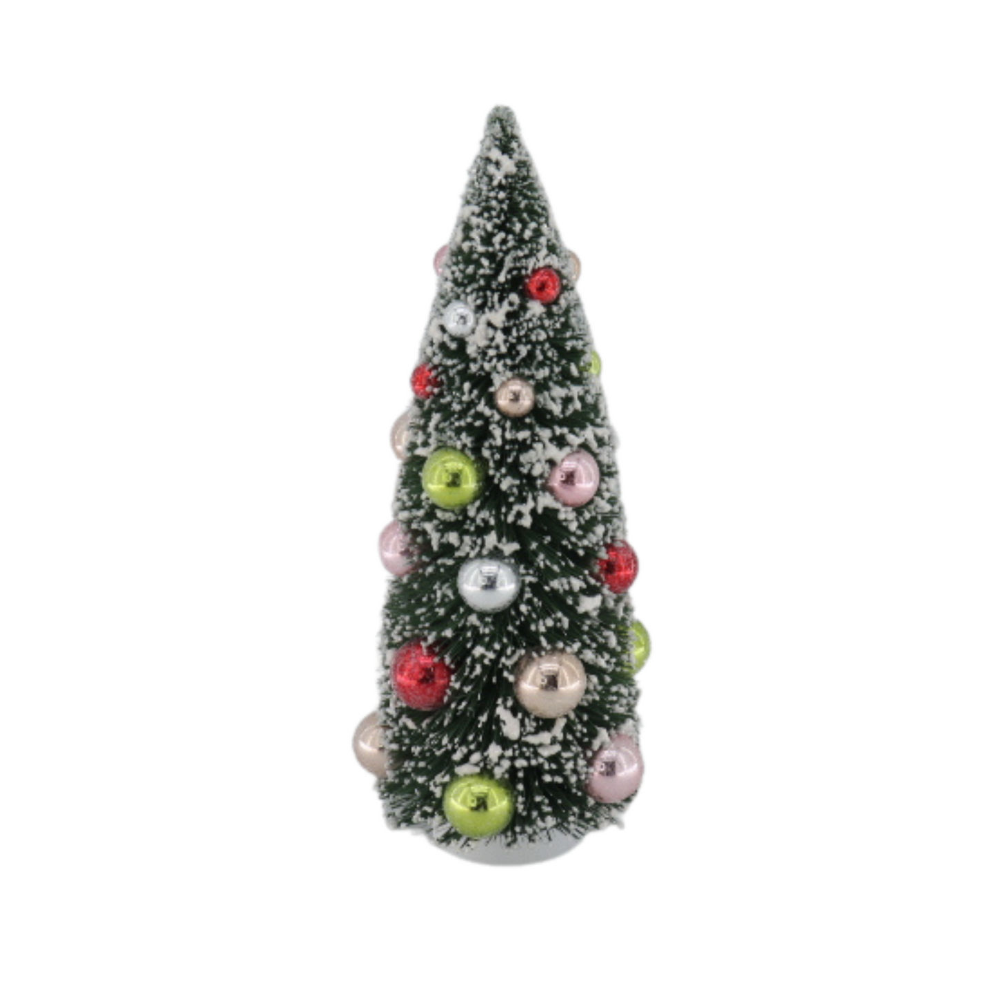 Christmas Tree - Plastic -Green/Multi-color -12,5x30cm