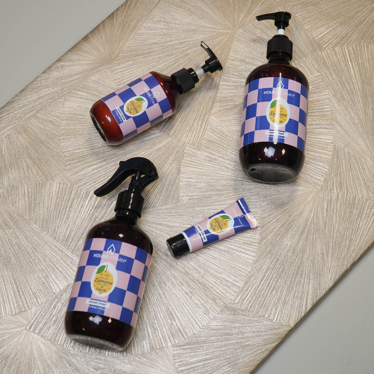 Vegan Hand Soap Dispenser - Lemon/ Bergamot/Basil - 530ml