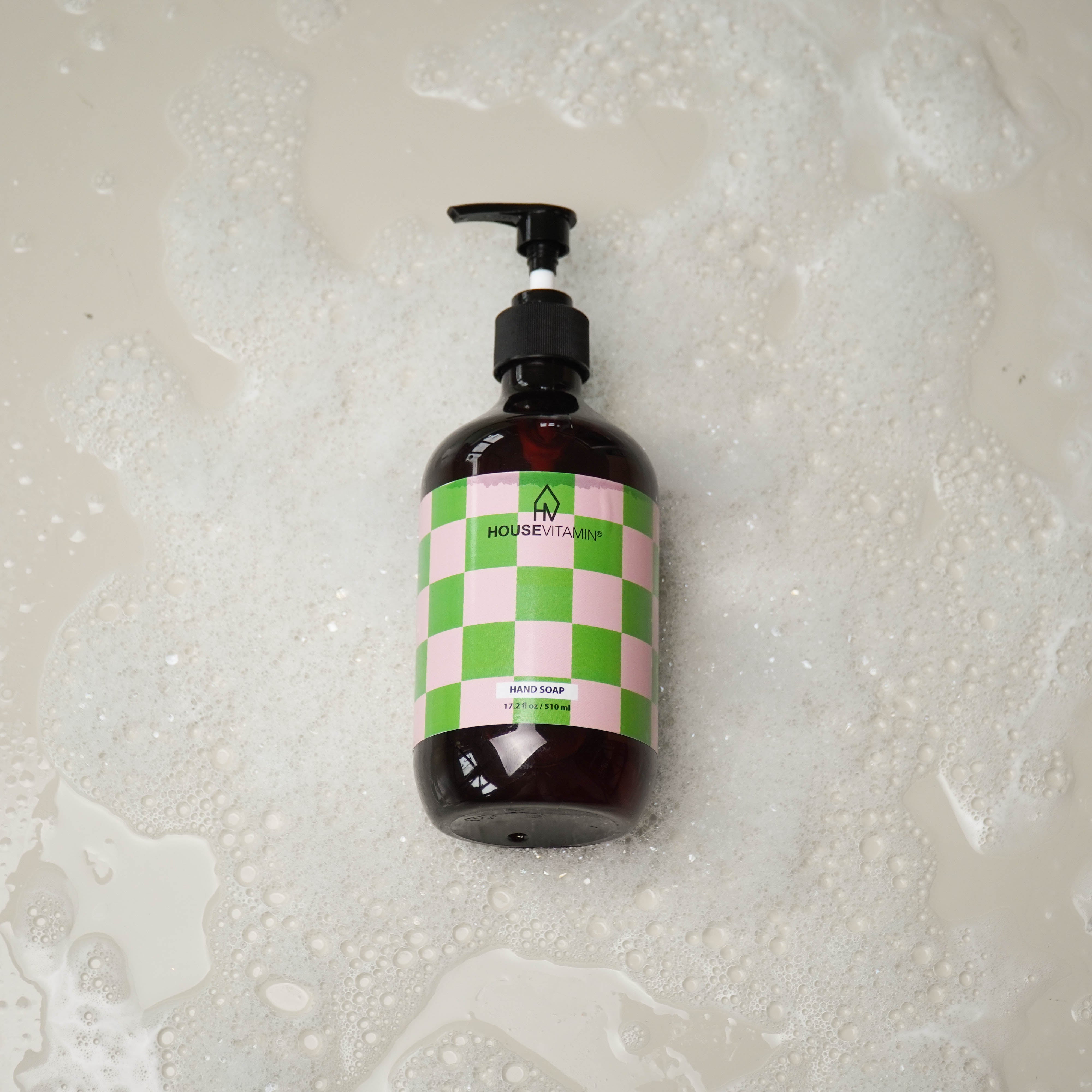 Vegan Hand Soap Dispenser - Cucumber - 530ml