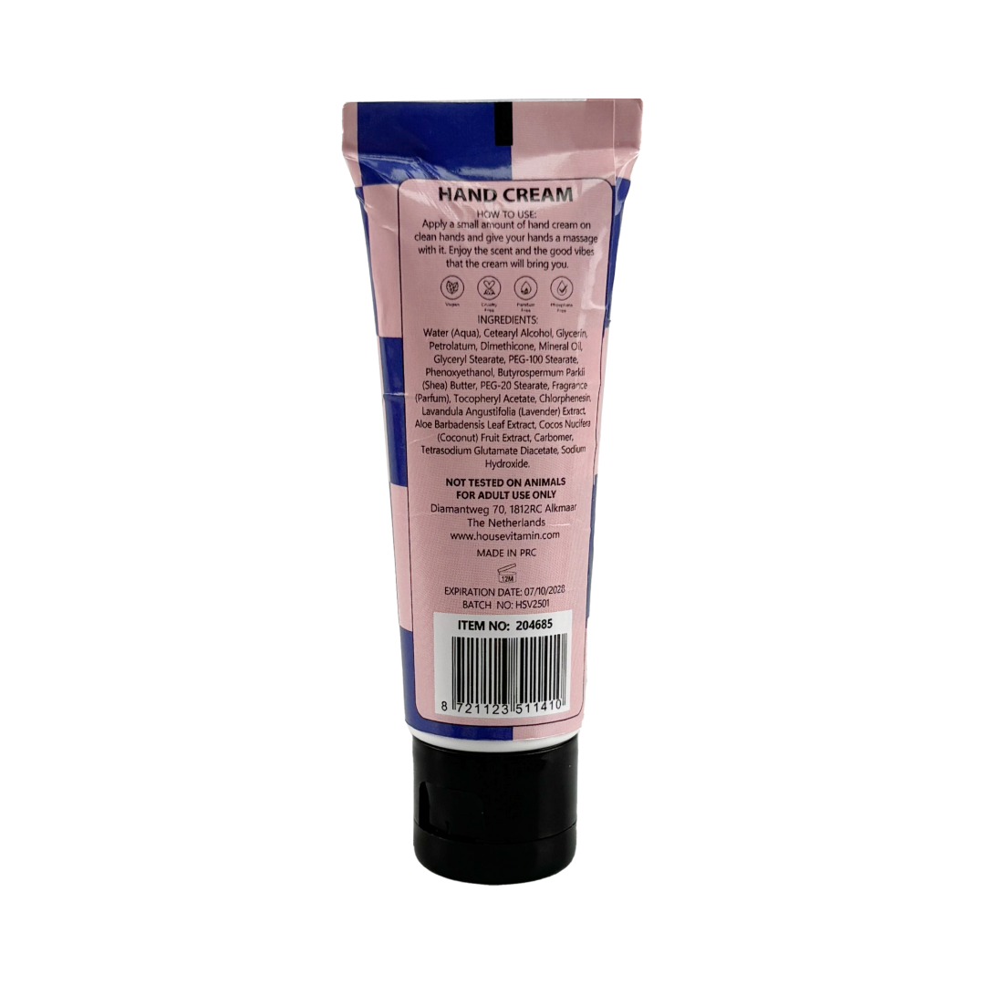 Handcream - Vegan - Mini Tube -Lemon/ Bergamot - 30ml