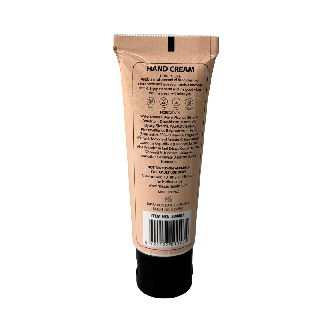 Handcream - Vegan - Mini Tube - Amber -30ml
