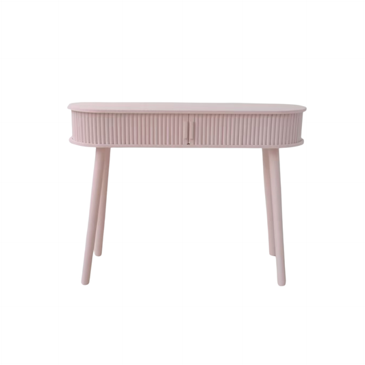 Side Table - Light Pink  - MDF - 100x33x76cm