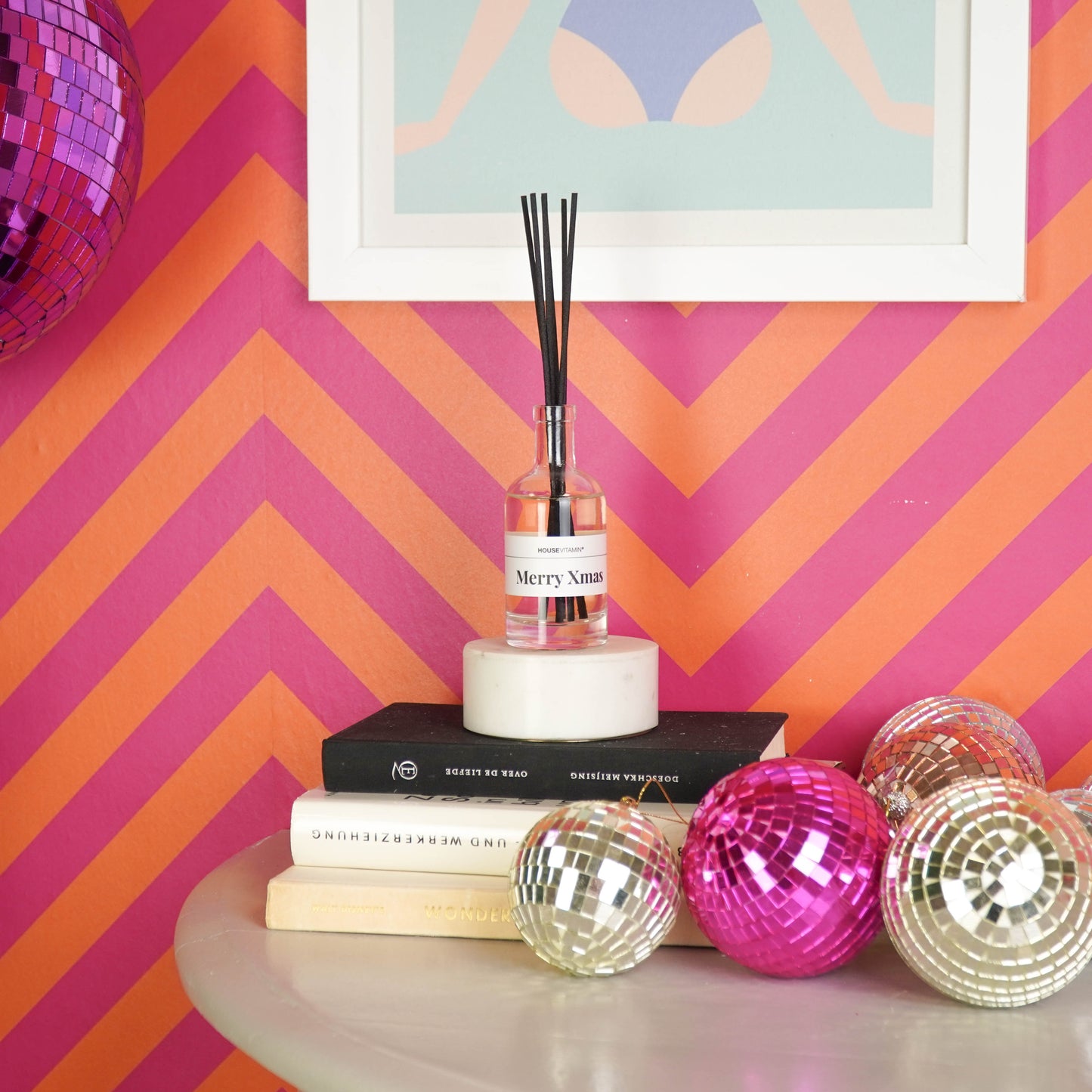 Reed Diffuser - Glass/Fibre - Xmas - 100ml