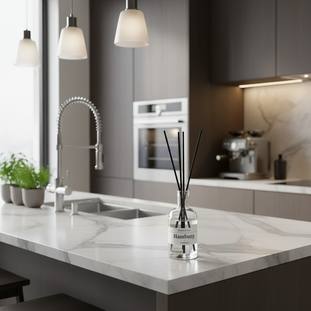 Reed Diffuser - Glass/Fibre - Hamburg - 100ml