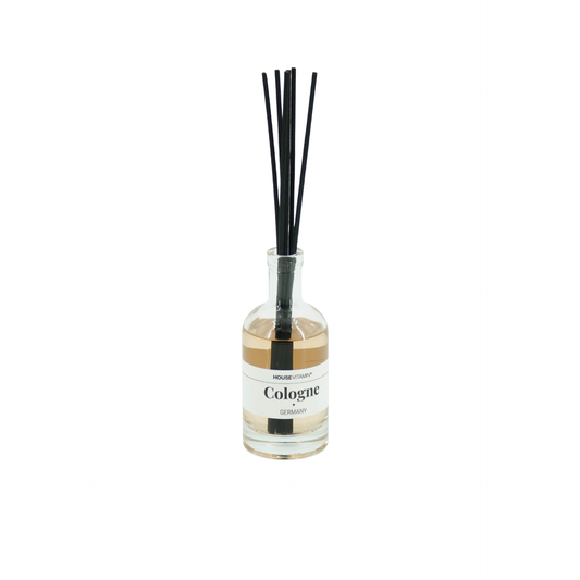 Reed Diffuser - Glass/Fibre - Cologne - 100ml