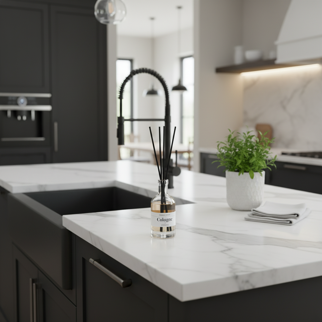 Reed Diffuser - Glass/Fibre - Cologne - 100ml