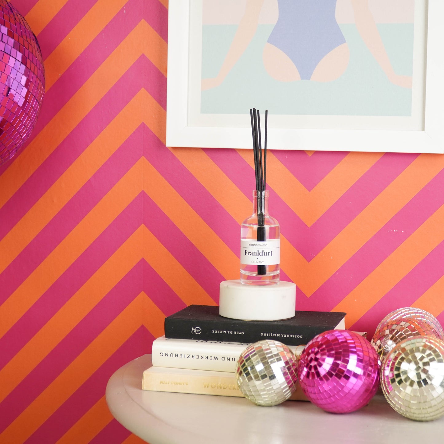 Reed Diffuser - Glass/Fibre - Frankfurt - 100ml