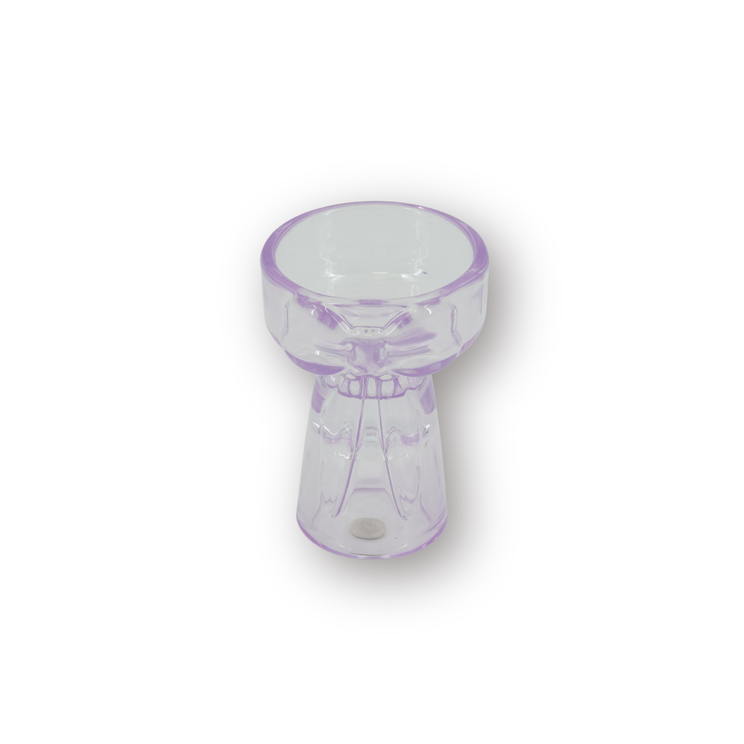 Candle- and Tealightholder Bow - Lilac -7,5x9,5cm