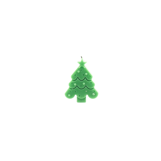 Candle - Xmas Tree - Green - 70 gram