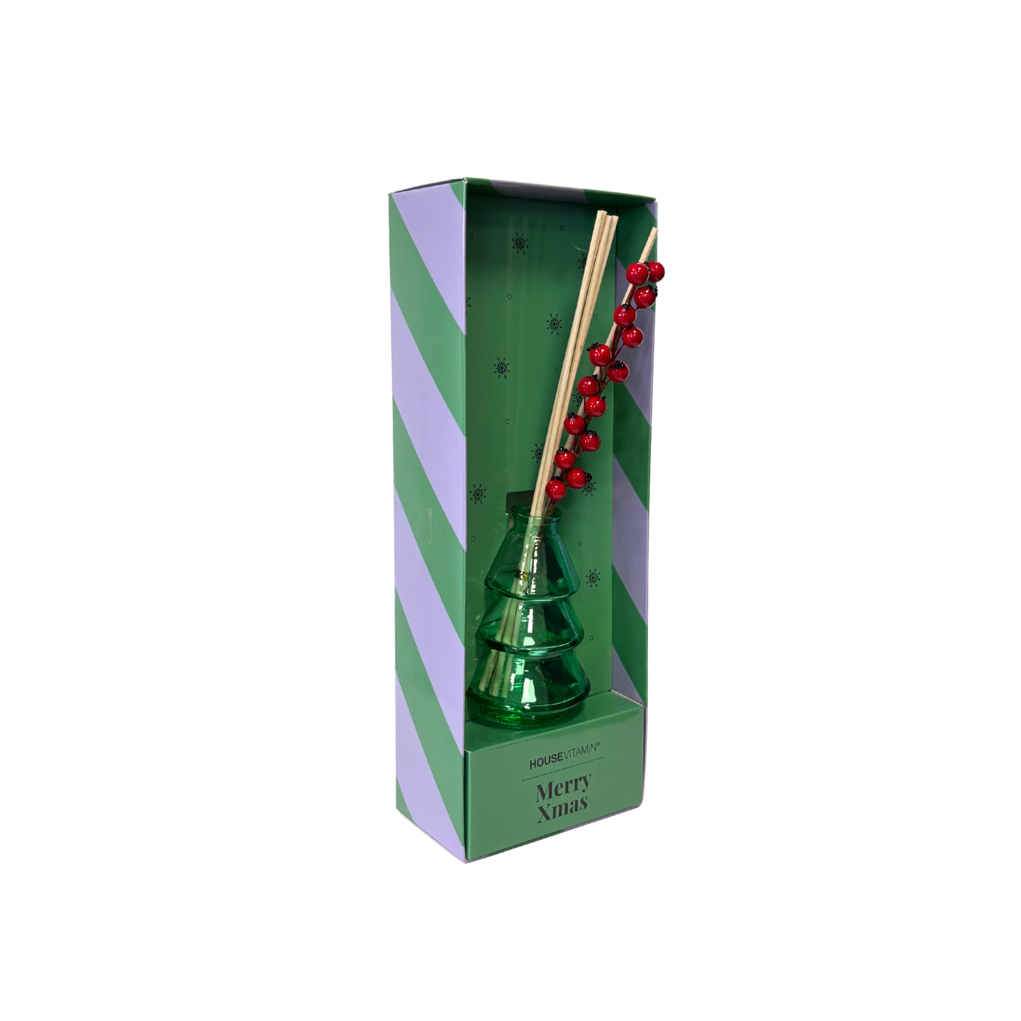 Reed Diffuser - Xmas Tree - Green - 100ml