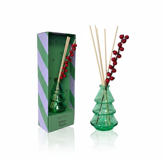 Reed Diffuser - Xmas Tree - Green - 100ml