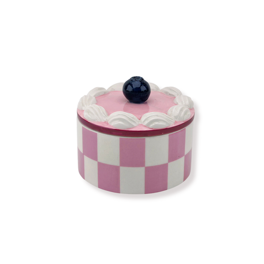 Storage jar - Tartlet Whipped Cream - Pink - 9x9x7,5cm