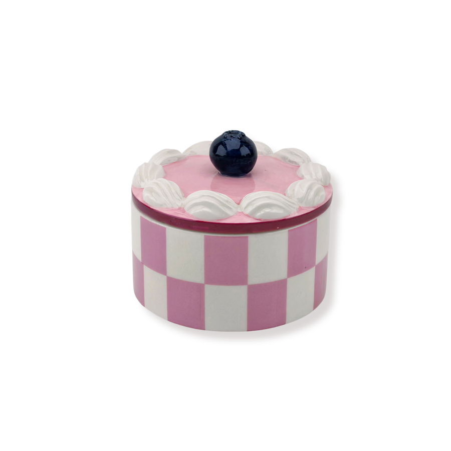 Storage jar - Tartlet Whipped Cream - Pink - 9x9x7,5cm
