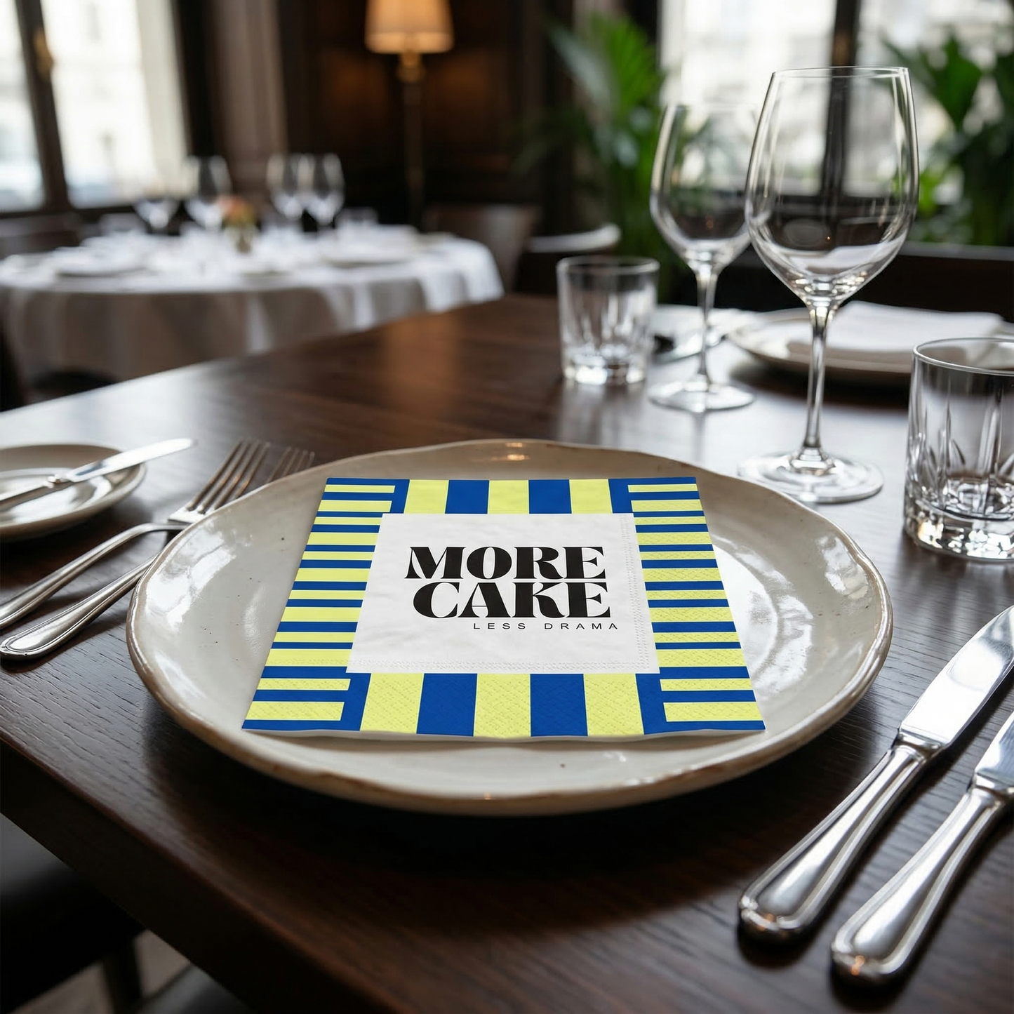 Paper Napkins “More Cake” FSC – 3-Ply – 33x33 cm (20 Pcs)