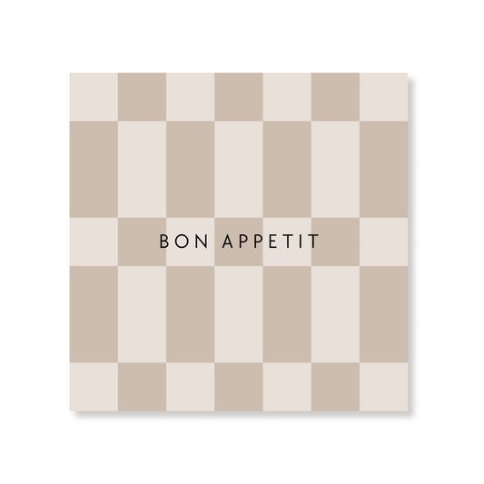 Paper Napkins "Bon Appetit" FSC – 3-Ply – 33x33 cm (20 Pcs)