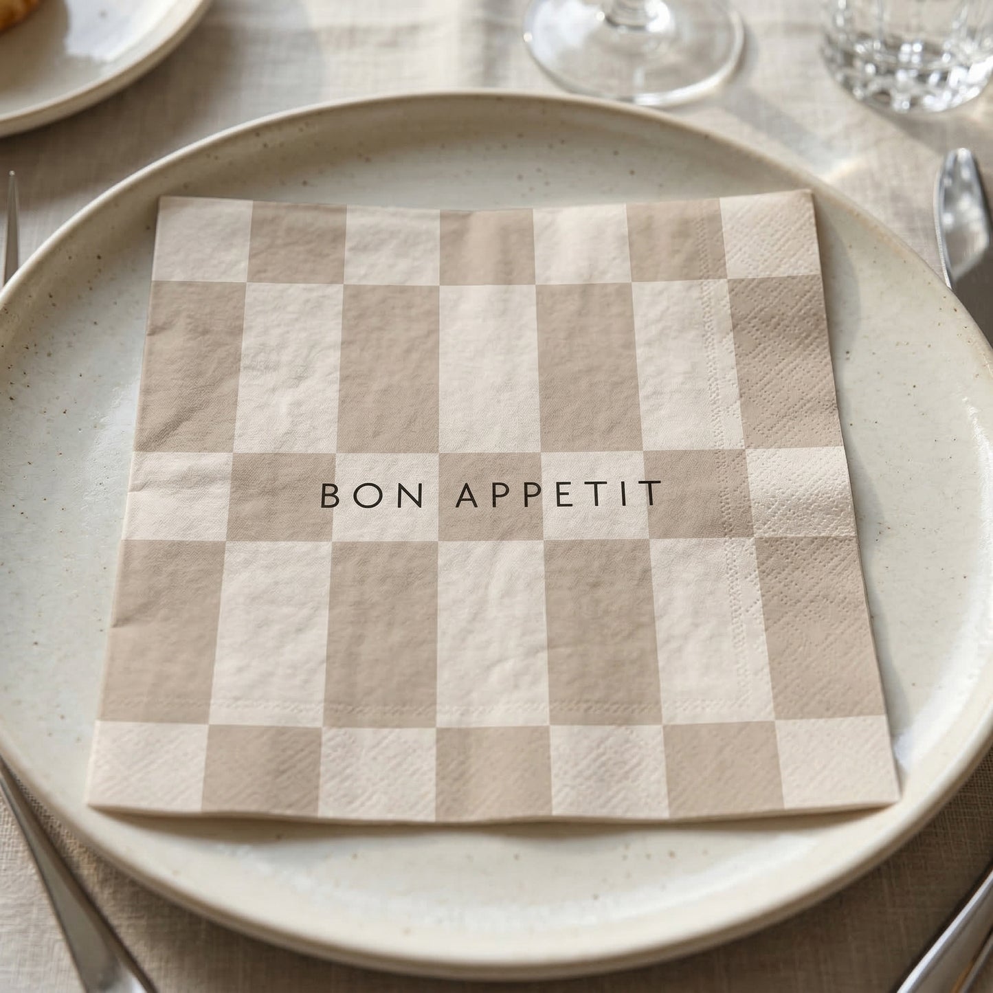 Paper Napkins "Bon Appetit" FSC – 3-Ply – 33x33 cm (20 Pcs)