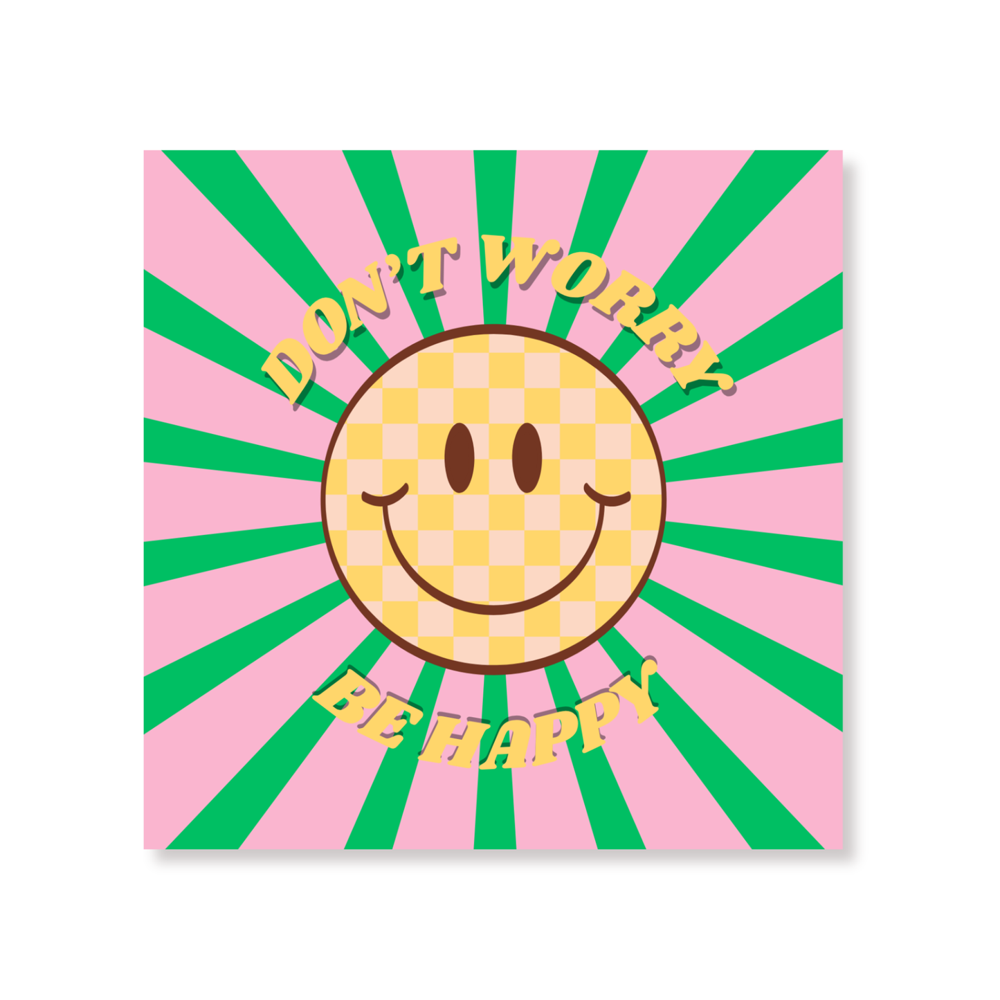 Paper Napkins “Don't Worry” FSC – 3-Ply – 33x33 cm (20 Pcs)