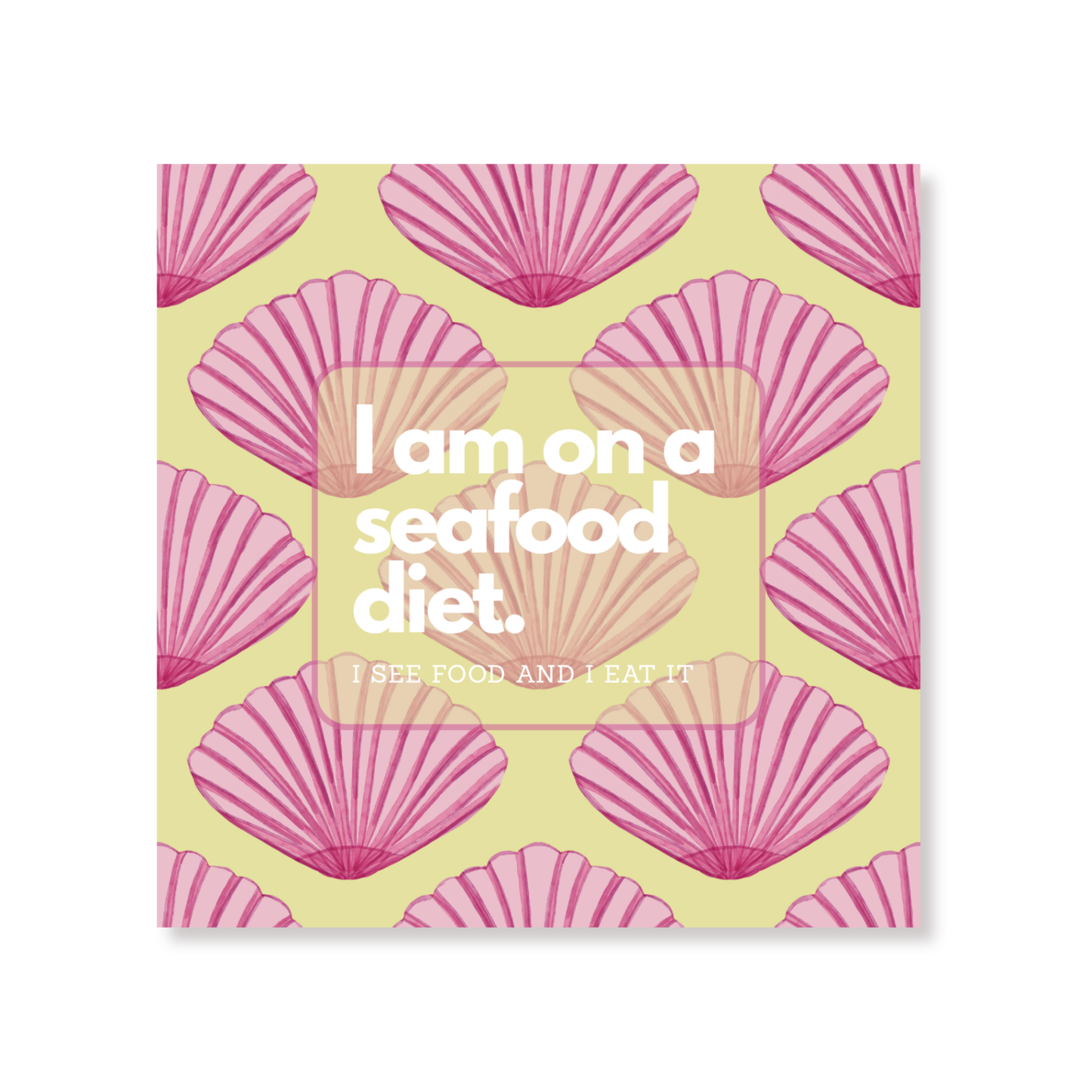 Paper Napkins “Seafood Diet” FSC – 3-Ply – 33x33 cm (20 Pcs)