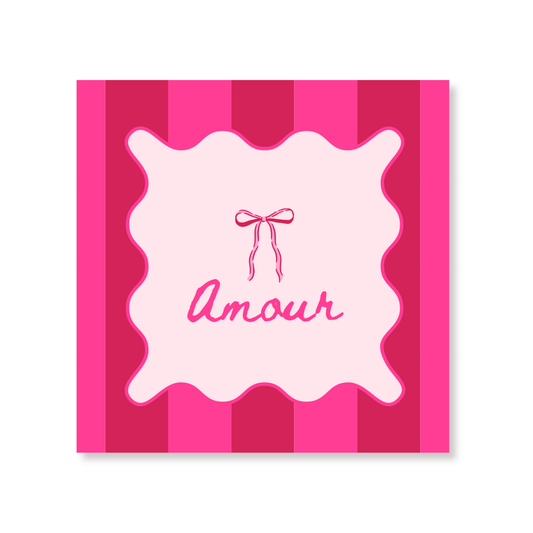 Paper Napkins “Amour” FSC – 3-Ply – 33x33 cm (20 Pcs)