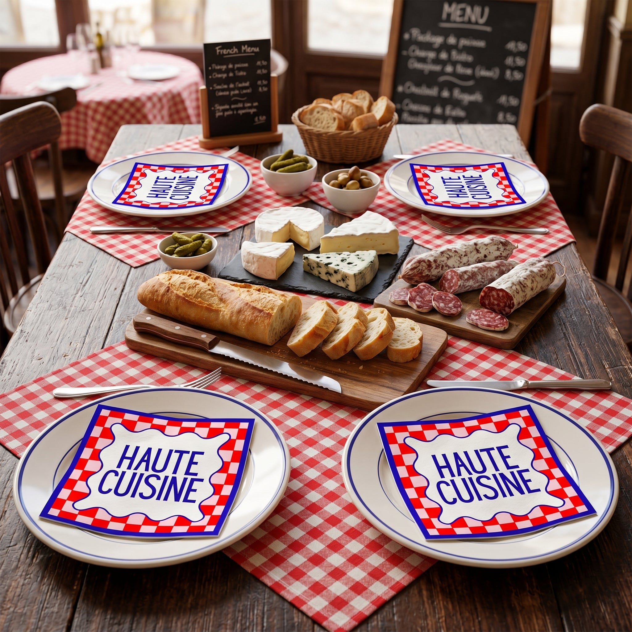 Paper Napkins “Haute Cuisine” FSC – 3-Ply – 33x33 cm (20 Pcs