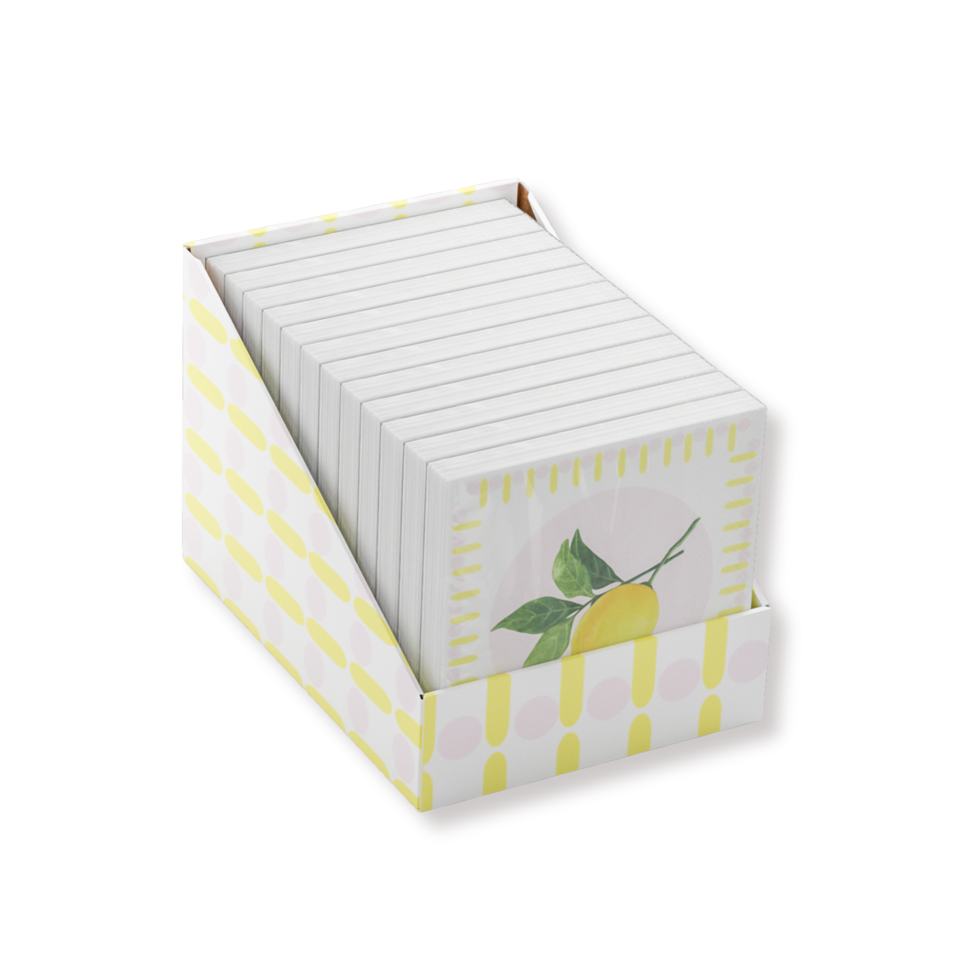 Paper Napkins Lemon FSC – 3-Ply – 33x33 cm (20 Pcs)