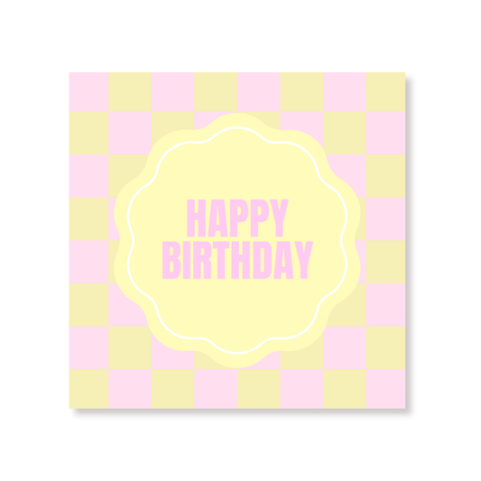 Paper Napkins “Happy Birthday” FSC – 3-Ply – 33x33 cm (20 Pc