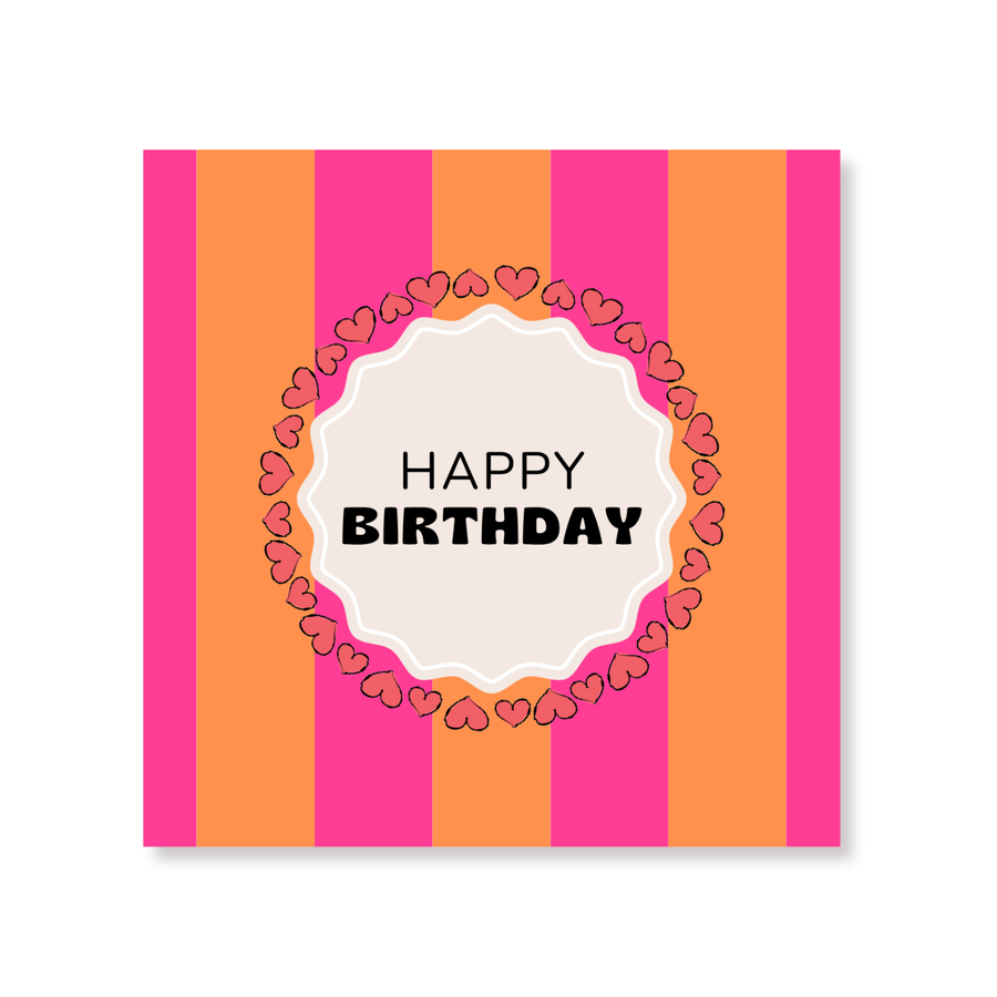 Paper Napkins “Happy Birthday” FSC – 3-Ply – 33x33 cm (20 Pc