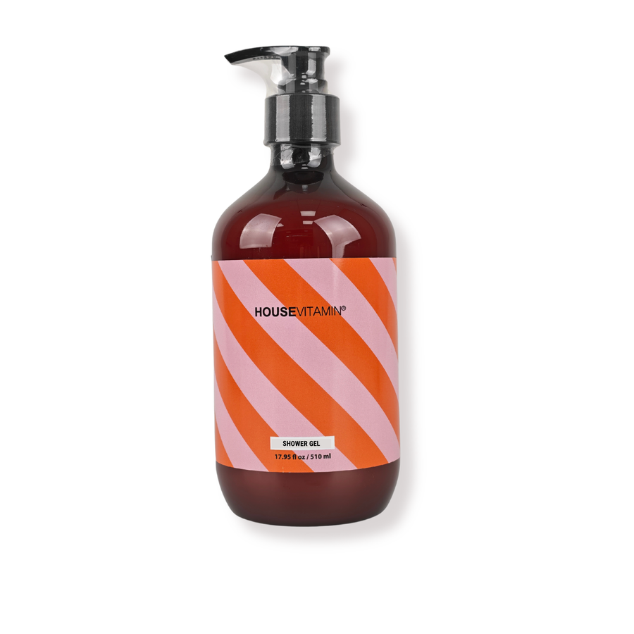 Shower Gel - Vegan Shower Gel Pump Bottle - Green Tea - 510ml