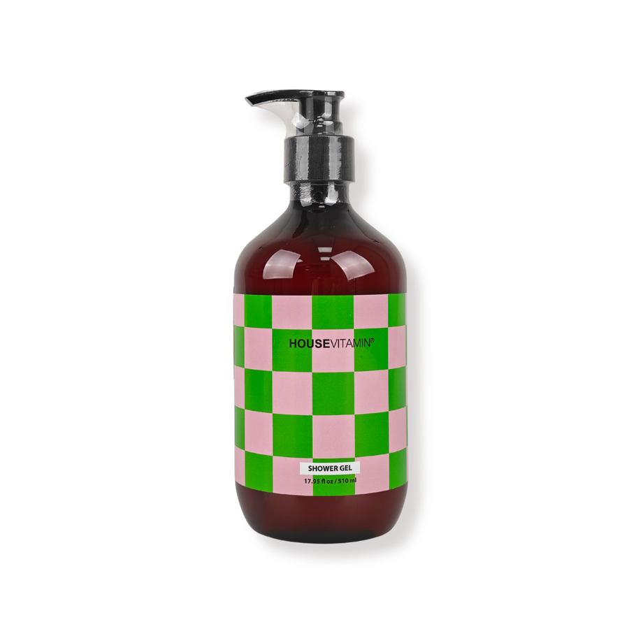Shower Gel - Vegan Shower Gel Pump Bottle - Cucumber - 510ml