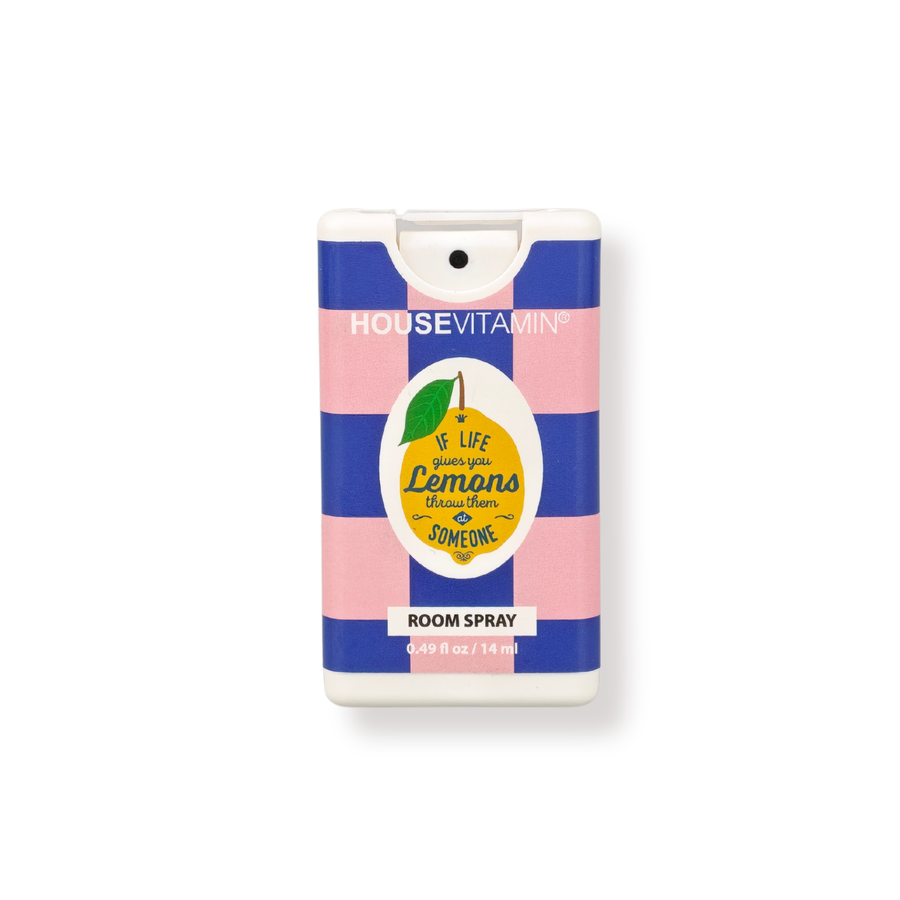 Roomspray - Tester (Mini) - Lemon/ Bergamot/ Basil - 14ML